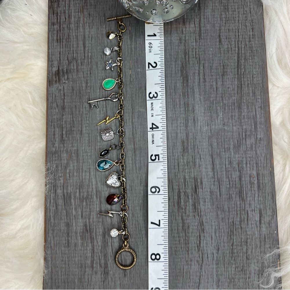 Handmade Multi-Color Charm Bracelet - Picture 10 of 10